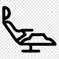 Sofa, Loveseat, Chaise, Ottoman icon svg