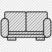 sofas, couches, loveseat, sectional icon svg