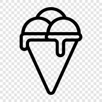 Soft Serve, Cones, Delicious, Sundae icon svg