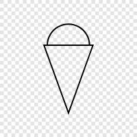 soft serve, cones, sundaes, milkshakes icon svg