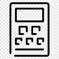 Software, Mathematik, Algebra, Trigonometrie symbol