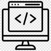 software, programming, application, programming language icon svg