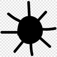 solar, rays, solar power, sun tan icon svg