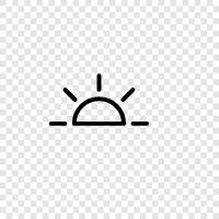 solar, light, day, sunrise icon svg