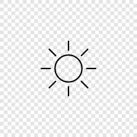 solar, energy, rays, light icon svg