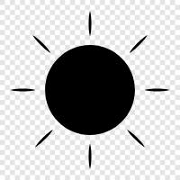 solar, rays, light, astronomy icon svg