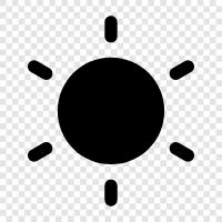 solar, sunbeam, sunrise, sunset icon svg