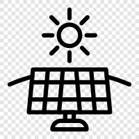 solar cells, solar panels for sale, solar energy, solar panels for roof icon svg