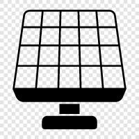 solar cells, solar power, solar panel prices, solar panels for sale icon svg