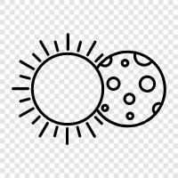 Solar Eclipse 2017, Solar Eclipse 2018, Solar Eclipse 2019, Solar Eclipse 2020 icon svg