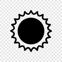 solar eclipse, moon eclipse, eclipse, celestial icon svg