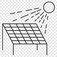 güneş, güneş enerjisi, güneş panelleri, satılık güneş panelleri ikon svg