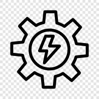 solar, wind, hydro, geothermal icon svg