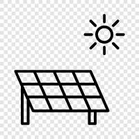 solar energy, solar power, solar panels, solar panels for sale icon svg