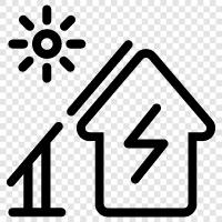 solar energy, solar cells, solar panel installation, solar panel prices icon svg