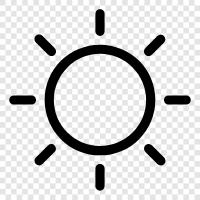 solar, sunbeam, sunrise, midday icon svg