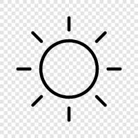 solar, light, planet, stars icon svg