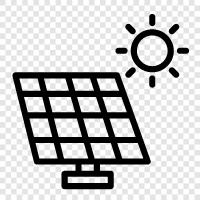 Solar Panel, Solar Roof, Solar System, Solar Energy icon svg