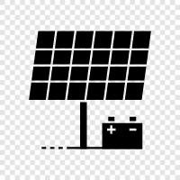solar panels, solar energy costs, solar energy systems, solar energy technology icon svg