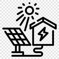 Solarstrom, Solarenergie, SolarpaneelInstallation, SolarpaneelPreise symbol