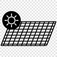 solar power, solar energy, solar panels, solar battery icon svg