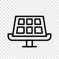 solar system, solar cell, solar panel price, solar panel installation icon svg