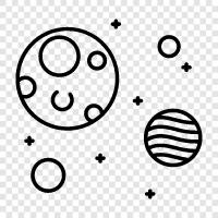 Solar System, Astronomy, Space, Planetside 2 icon svg