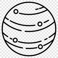 Solar System, Earth, Moon, Mars icon svg