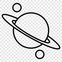 solar system, universe, galaxy, star icon svg