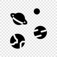 Solar System, Stars, Constellations, Space icon svg