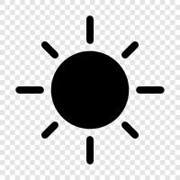 solar, solar eclipse, sunburn, sun tan icon svg