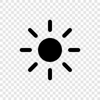 solar, energy, rays, light icon svg