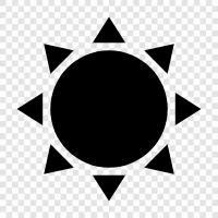 solar, eclipse, rays, planets icon svg