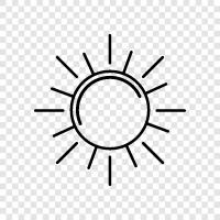 solar, sunbeam, solar eclipse, solar energy icon svg