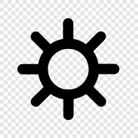 solar, energy, light, planet icon svg