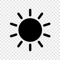 solar, rays, sunburn, sun tan icon svg