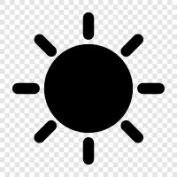 solar, energy, rays, sunbeam icon svg