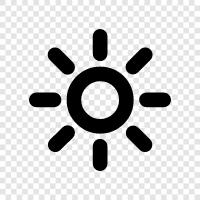 solar, sunbeam, solar eclipse, solar flare icon svg