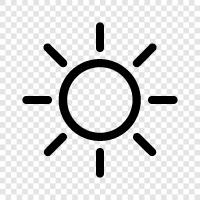 solar, light, energy, planet icon svg