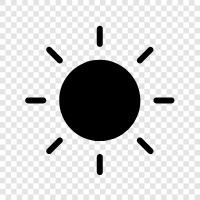 solar, sunbeam, midday, sunrise icon svg