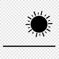 solar, sunbeam, sunshine, day icon svg