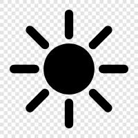 solar, energy, rainbow, sunflower icon svg