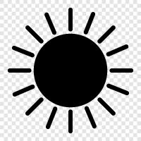 solar, sunbeam, solar eclipse, solar energy icon svg