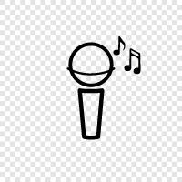 song, singing, music, voice icon svg