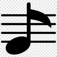 songs, artists, music videos, sheet music icon svg