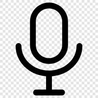 sound, speaking, communication, microphone icon svg