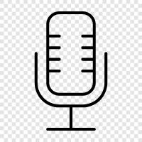 sound, audio, recording, podcasting icon svg