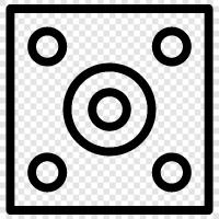 sound, speakers, amplifier, audio icon svg