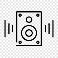 sound, audio, amplification, hifi icon svg