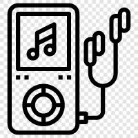 sound, audio, music, songs icon svg